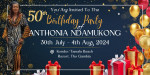 Anthonia Ndamukong 50th Birthday Celebration Party